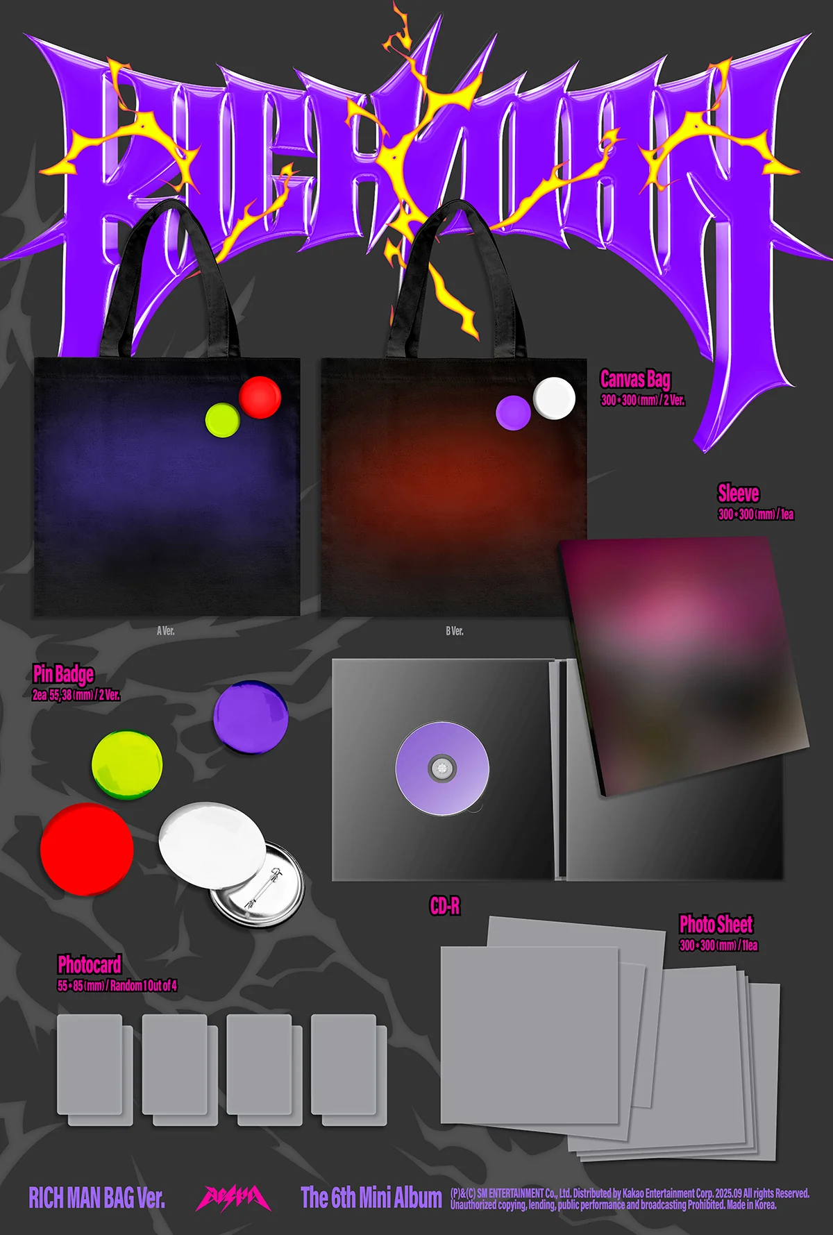 aespa - 6th Mini Album [Rich Man] - Image 3