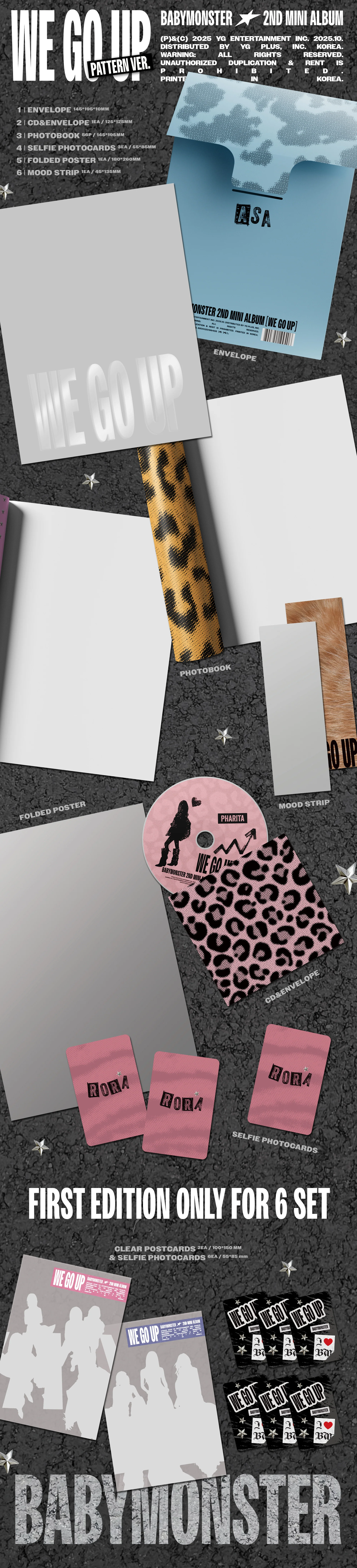 BABYMONSTER - 2nd MINI ALBUM [WE GO UP] - Image 8