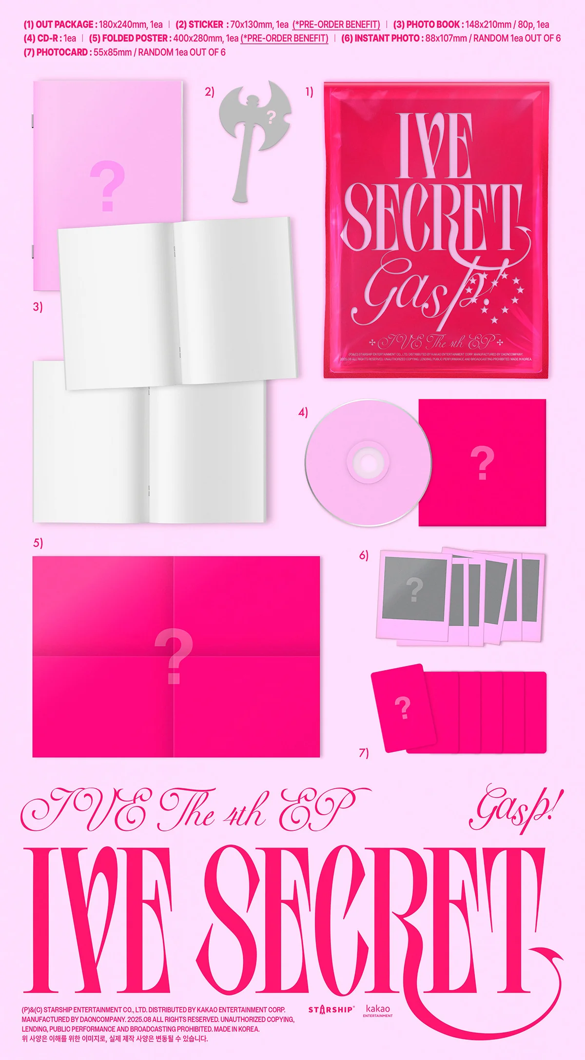 IVE - 4th Mini Album [IVE SECRET] - Image 3