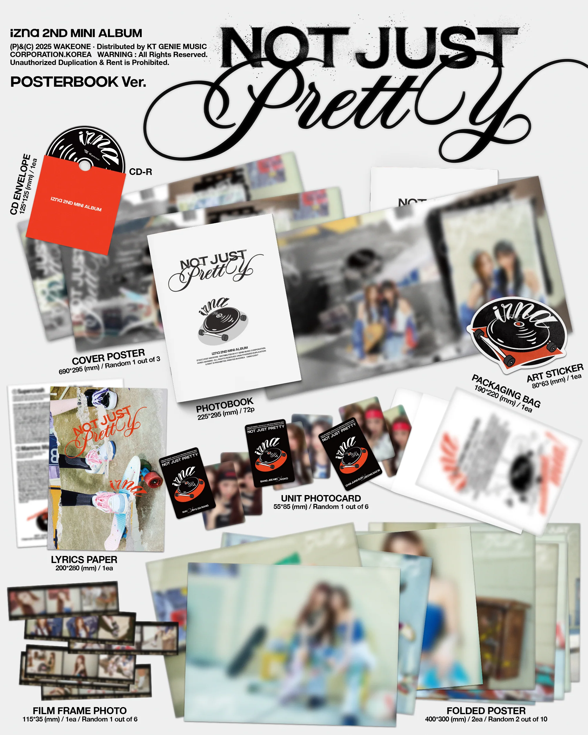 izna - 2nd Mini Album [Not Just Pretty] - Image 6
